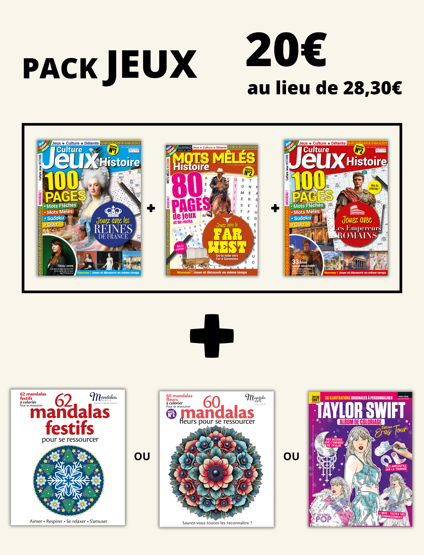 Pack Jeux